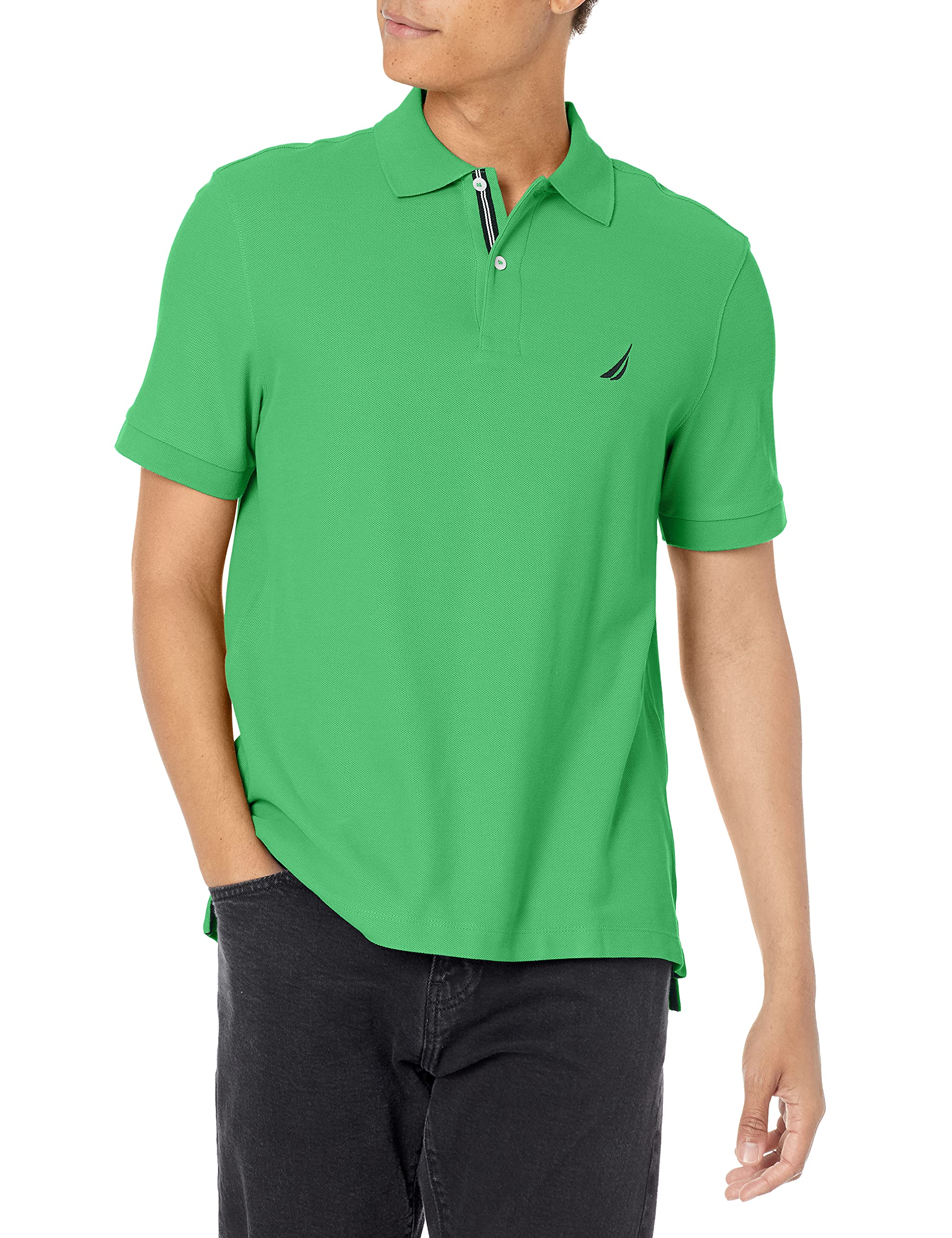 Nautica Classic Fit Deck Polo Classic Fit Men's Bridge Polo Shirt