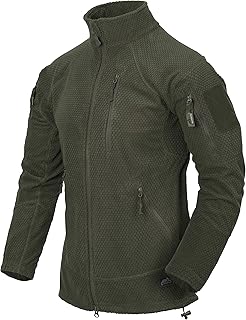 Helikon-Tex Men's Alpha Tactical Jacket Helikon-Tex Alpha Tactical Grid Fleece Jacket Black (pack of 1)