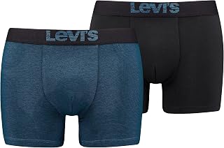 Levi's Men's Animal Ikat Boxer Briefs Retro Shorts (Pack of 2)