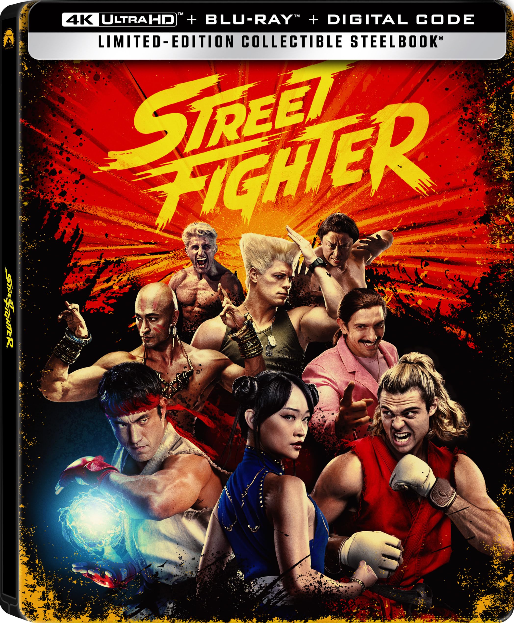 Street Fighter Select Your Champion (Amazon Exclusive Steelbook) [4K UHD + Blu-R