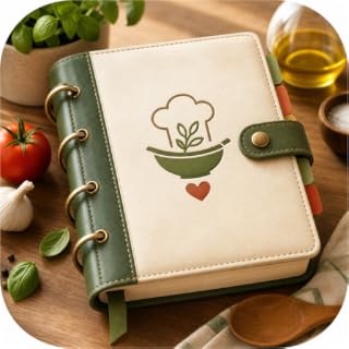 Offline Recipe Binder for Fire Tablet - Recipe Keeper, Cookbook Organizer & Grocery List