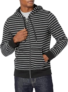Amazon Essentials Men's Fleece Full-Zip Hoodie (Available in Plus Size)