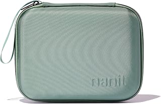 Nanit Travel Case – Protective Hard Shell Carrying Case Pro Baby Monitor and Multi-Stand Travel Accessory, Green