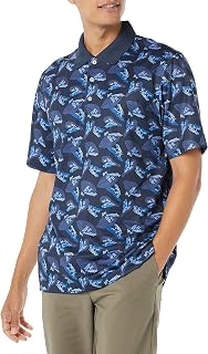 Amazon Essentials Men's Golf Polo Shirt, Quick Dry Moisture Wicking, Short Sleeve