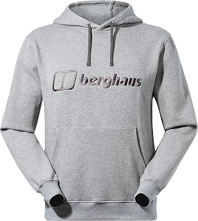Berghaus Men's Logo Pullover Hoodie, Added Warmth, Extra Comfortable