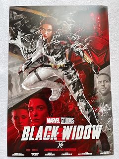 Marvel's BLACK WIDOW - 13"x19" Original Promo Movie Poster Cinemark 2021 XD