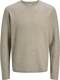 JACK & JONES Plain Knitted Pullover