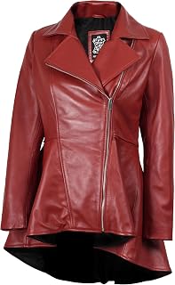fjackets Mens Cafe Racer Quilted Lambskin Leather Jacket Zip Up Jacket