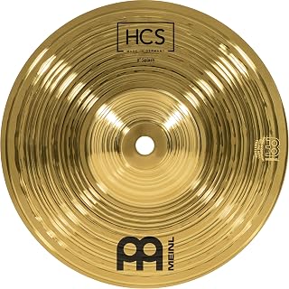 Meinl Cymbals Splash Cymbal for Drums, 8" HCS — MADE IN GERMANY | Durable Brass Alloy, Bright & Musical Sound, Beginner Friendly — Made by the Same Team as Meinl's Pro Cymbals