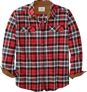 Legendary Whitetails Men's Legendary Plaid Flannel Button Down Shirt (Pack of 1)