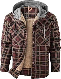 Mr.Stream Woodman Men's Hooded Shirt Plaid