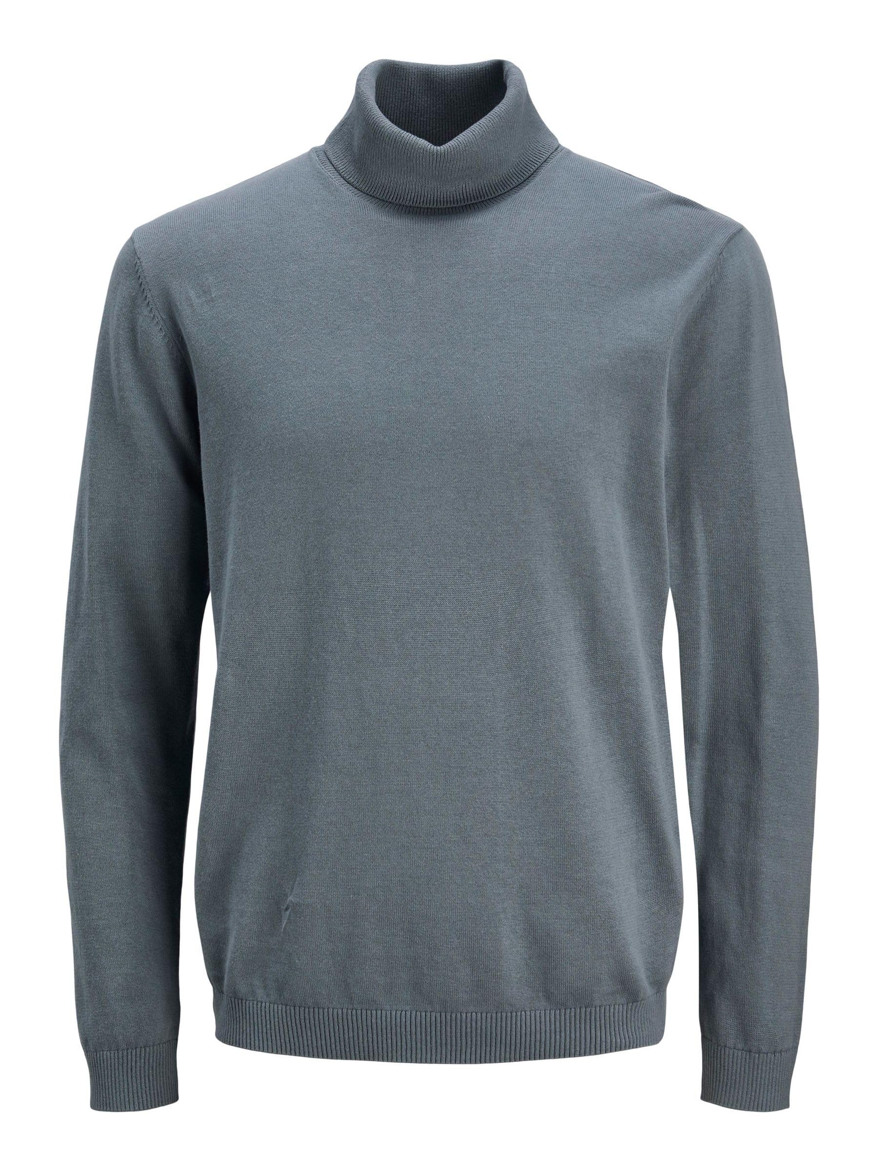 JACK & JONES Male Turtleneck Pullover Plain Turtleneck Sweater