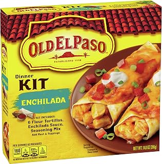Old El Paso Enchilada Dinner Kit 14 oz Box (pack of 6)