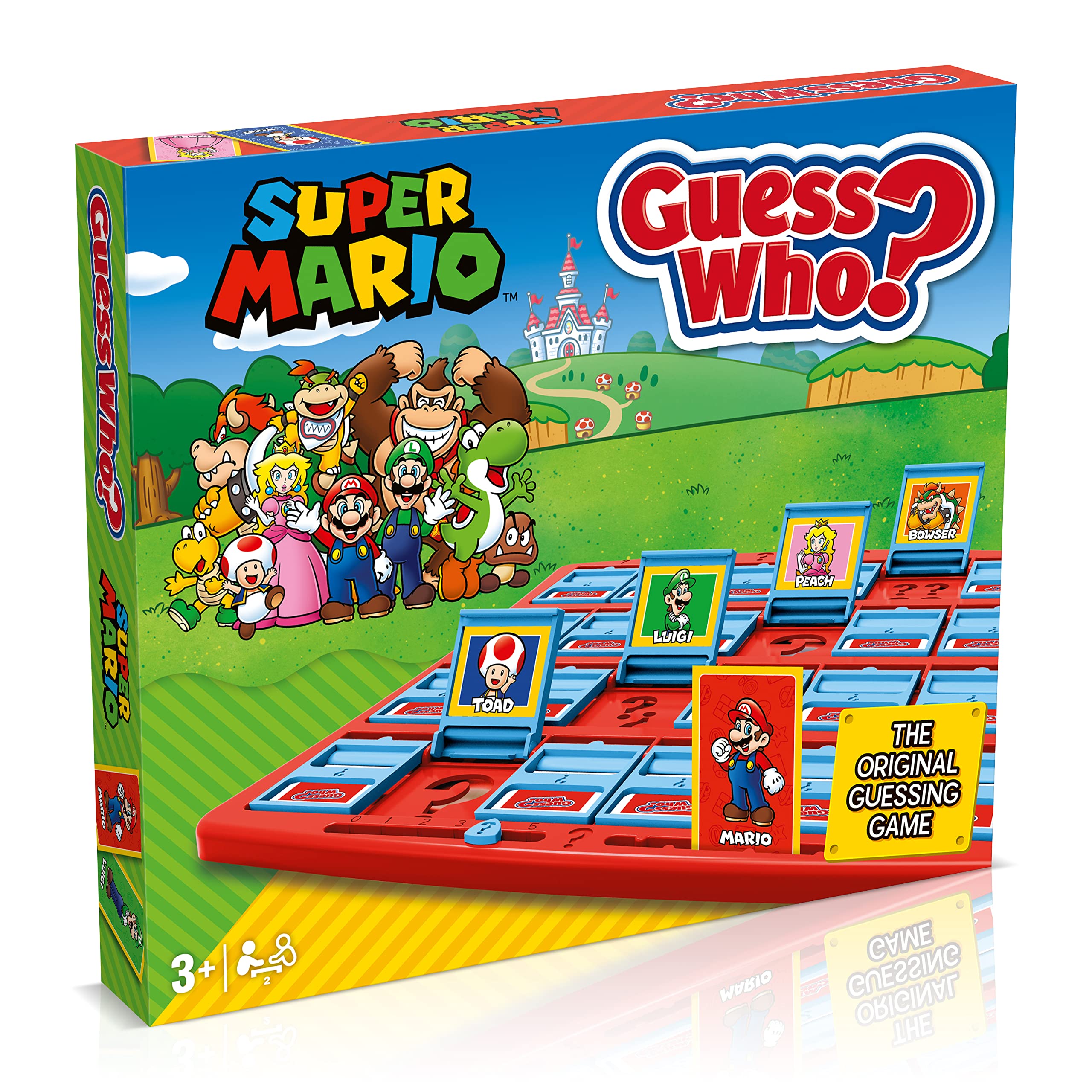 Winning Moves Super Mario Guess Who? Board Game, Play with Classic Nintendo Char
