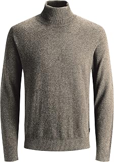 Jack & Jones Men's knitted Jumper Turtleneck