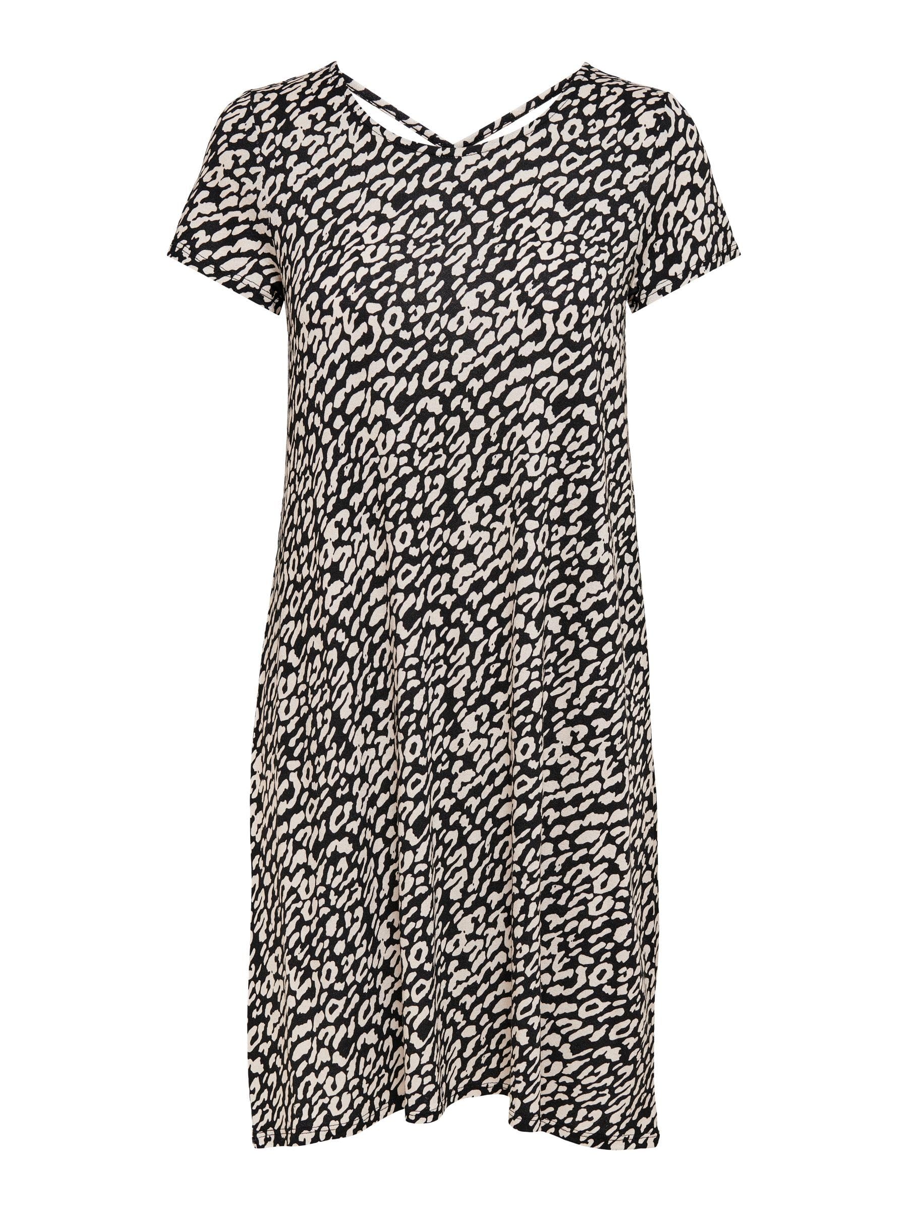 Only Onlbera Women's Back Lace Up Dress S/S