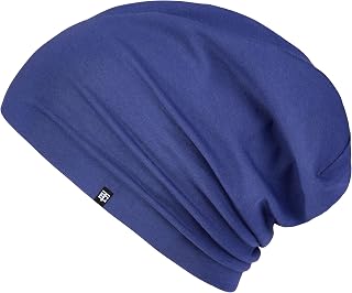 Enter the Complex® Men's and Women's Lightweight Jersey Slouch Beanie in Cotton, Stretch