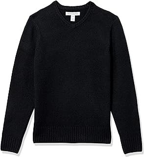 Amazon Essentials Mens Long-Sleeve Soft Touch V-Neck Sweater Sweater