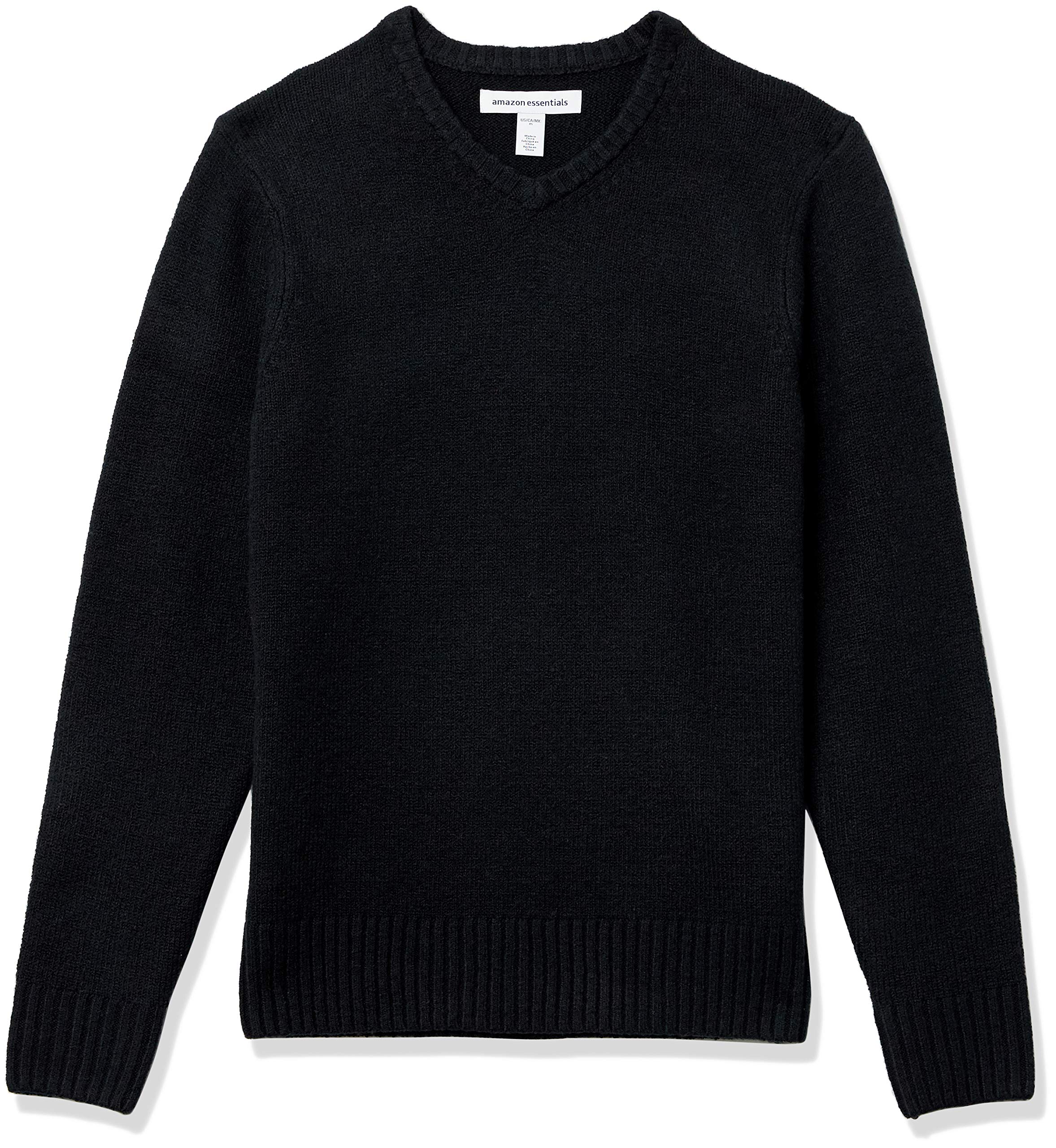 Amazon Essentials Mens Long-Sleeve Soft Touch V-Neck Sweater Sweater