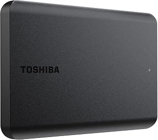 Toshiba Canvio Basics 2TB Portable External Hard Drive USB 3.0, Black - HDTB520XK3AA