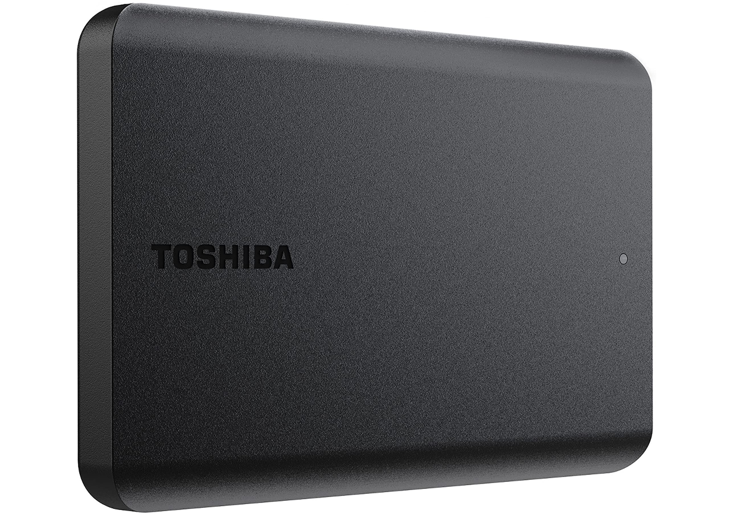 Toshiba Canvio Basics 2TB Portable External Hard Drive USB 3.0, Black - HDTB520X