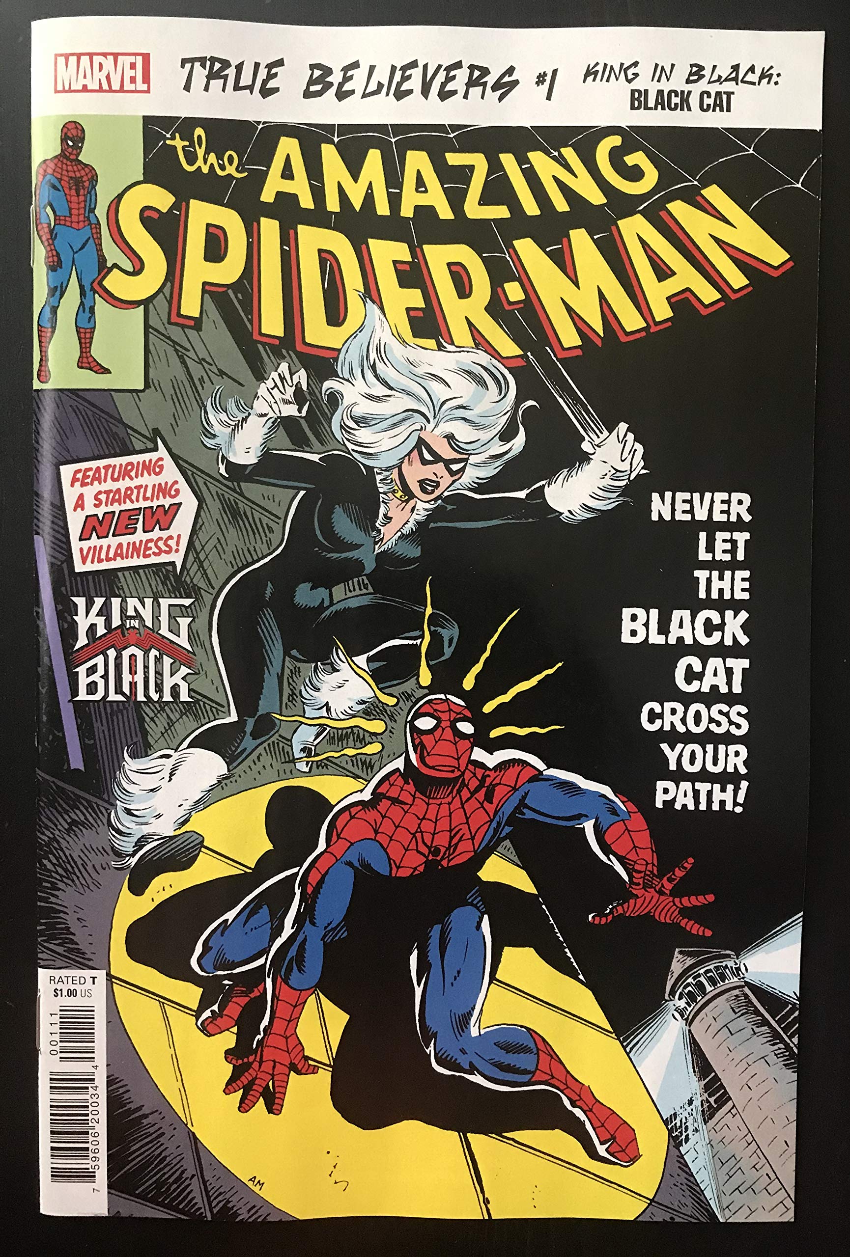 Amazing Spider-man #194 1979 2020 Reprint Marvel Comic Book Spiderman Black Cat 
