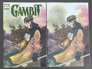 Gambit Rogue #1 Peach Momoko Trade and Virgin Variant Comic Book Set in NM Condition - THIS ITEM IS AVAILABLE FOR PURCHASE. PLEASE CLICK THIS HEADING AND THEN "SEE ALL BUYING OPTIONS" TO BUY