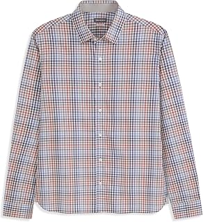 Van Heusen Wrinkle Free Long Sleeve Button Down Shirt, Slim Fit, Comfortable Stretch Fabric Men's Button Down Shirt (Pack of 1)