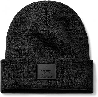 2THESTARS Winter Beanie Men Women Heavyweight Stretch Knit Cuffed Hat | 80g construction structured crown flexible stretch fit anti pilling finish for outdoor work streetwear and everyday wear