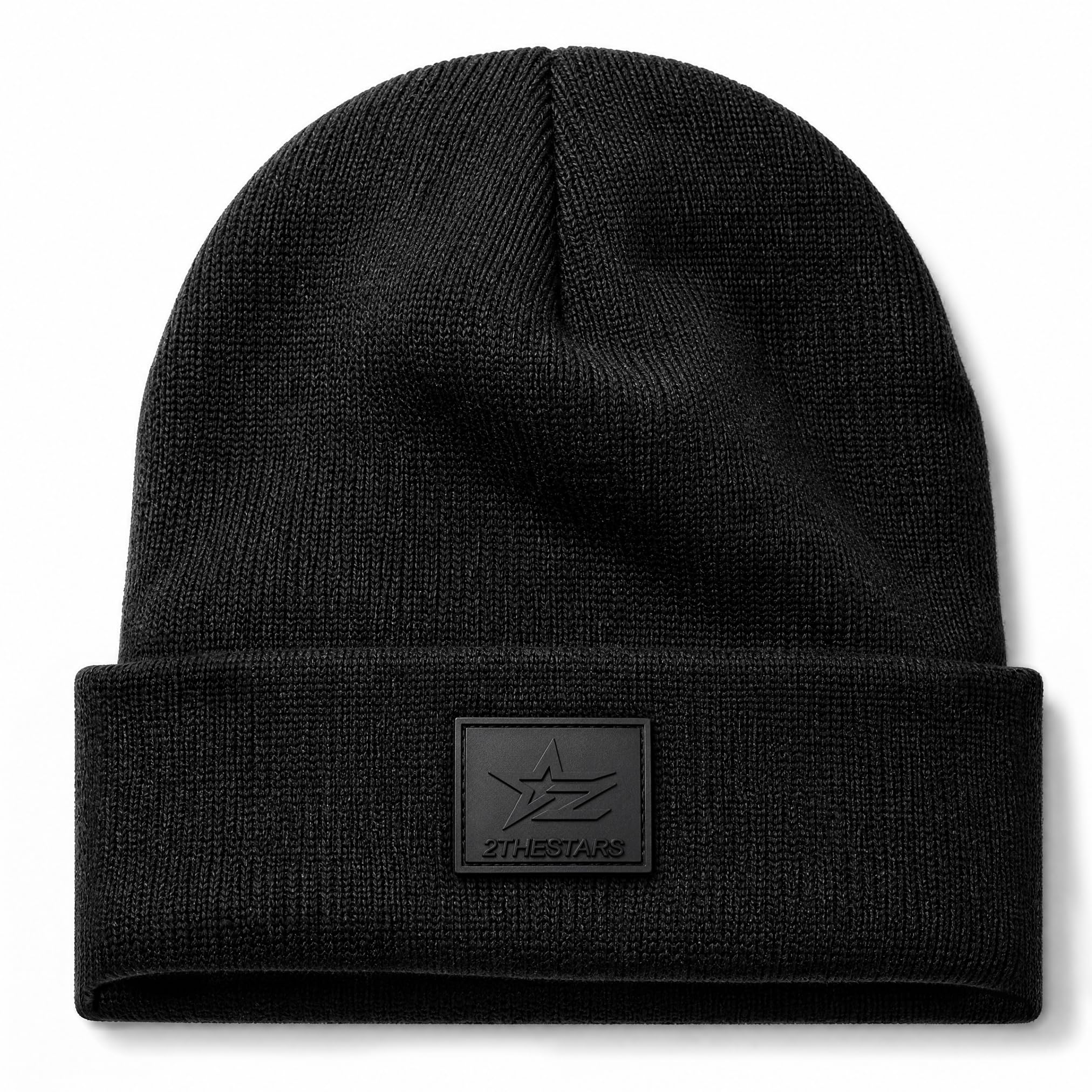 2THESTARS Winter Beanie Men Women Heavyweight Stretch Knit Cuffed Hat | 80g cons