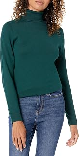 Amazon Essentials Women's Slim Fit Lightweight Classic Fit Long Sleeve Pullover with Crew Neck