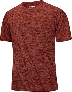 MAGCOMSEN Men's T-shirts Short Sleeve Quick Dry Lightweight for Gym Training Running Sports Breathable Fitness Clothing