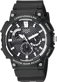 Casio MCW200H Series | Men’s Analog Watch |100M WR | Retrograde Chronograph | 1 Second Stopwatch | Date Display | Multi Dial | Resin Glass | Resin Case | Resin Band | 3 Year Batt