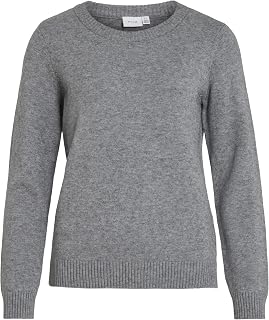 VILA VIRIL Knit Sweater - Round Neck
