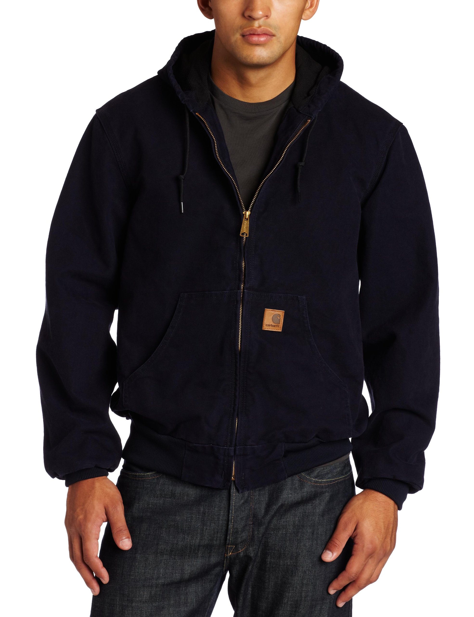 Carhartt Men's Active Washed Duck Wide Fit Padded Jacket