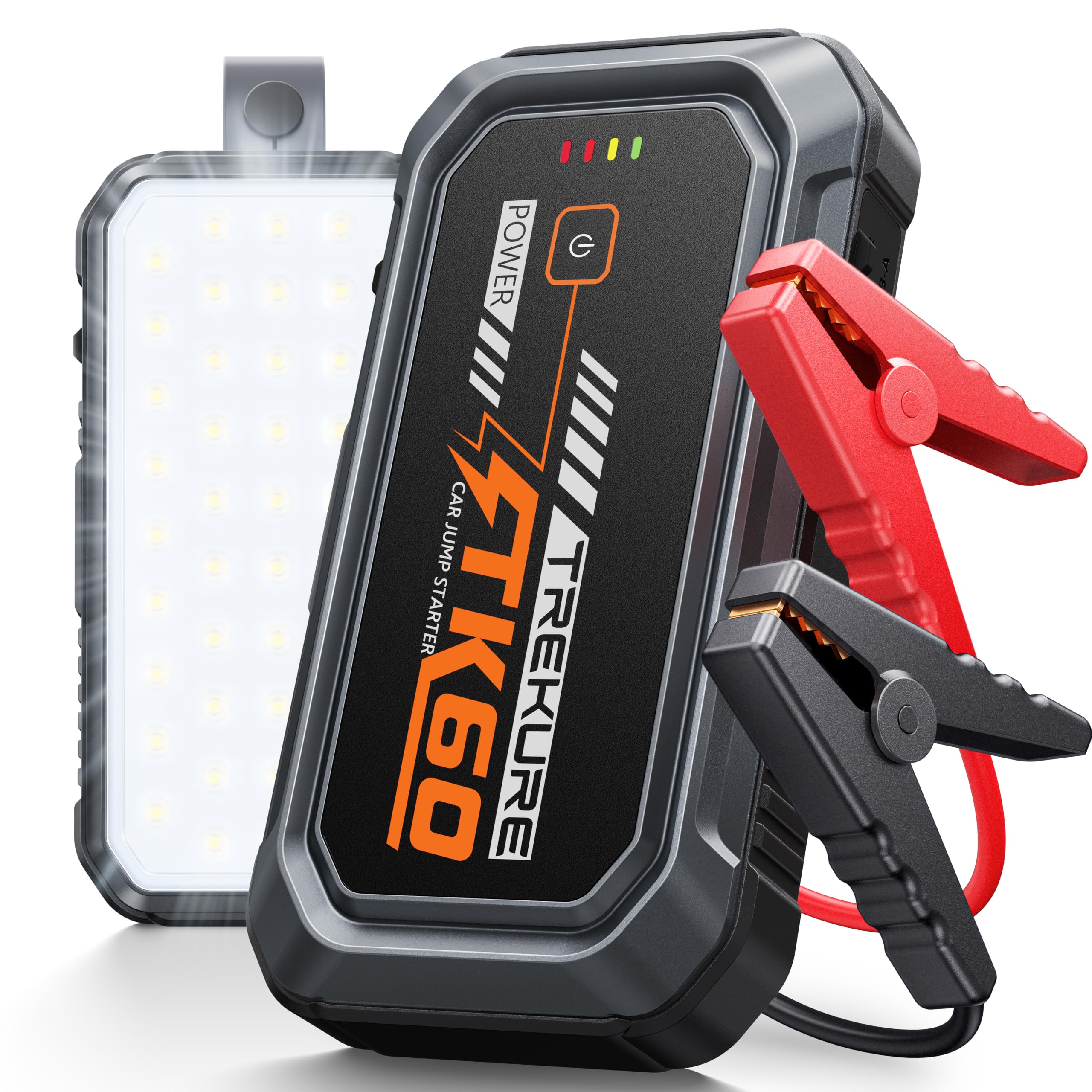 TREKURE Car Battery Jumper Starter Portable 5000A, Portable Car Jump Starter up 