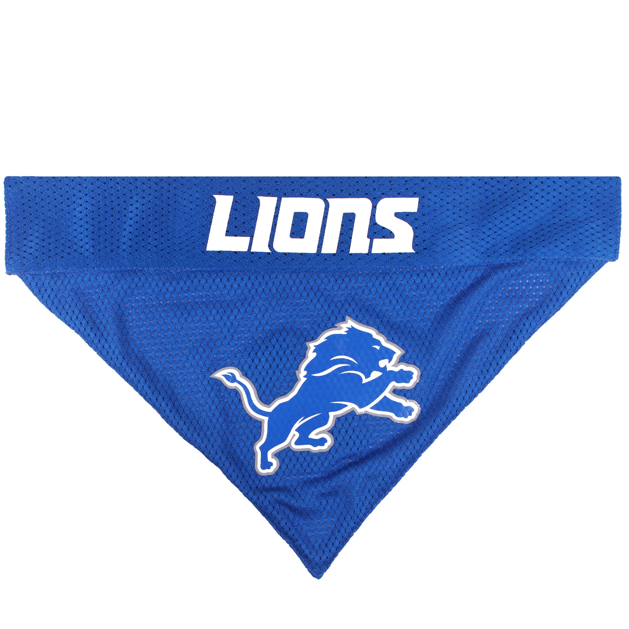 NFL DOG BANDANA - DETROIT LIONS REVERSIBLE PET BANDANA. 2 Sided Sports Bandana w