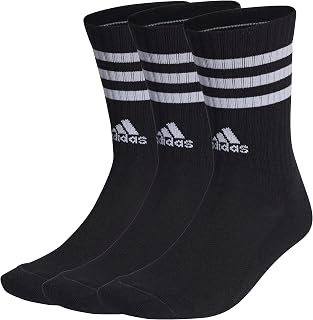 adidas Unisex Quilted Socks 3-Stripes (3 Pairs)