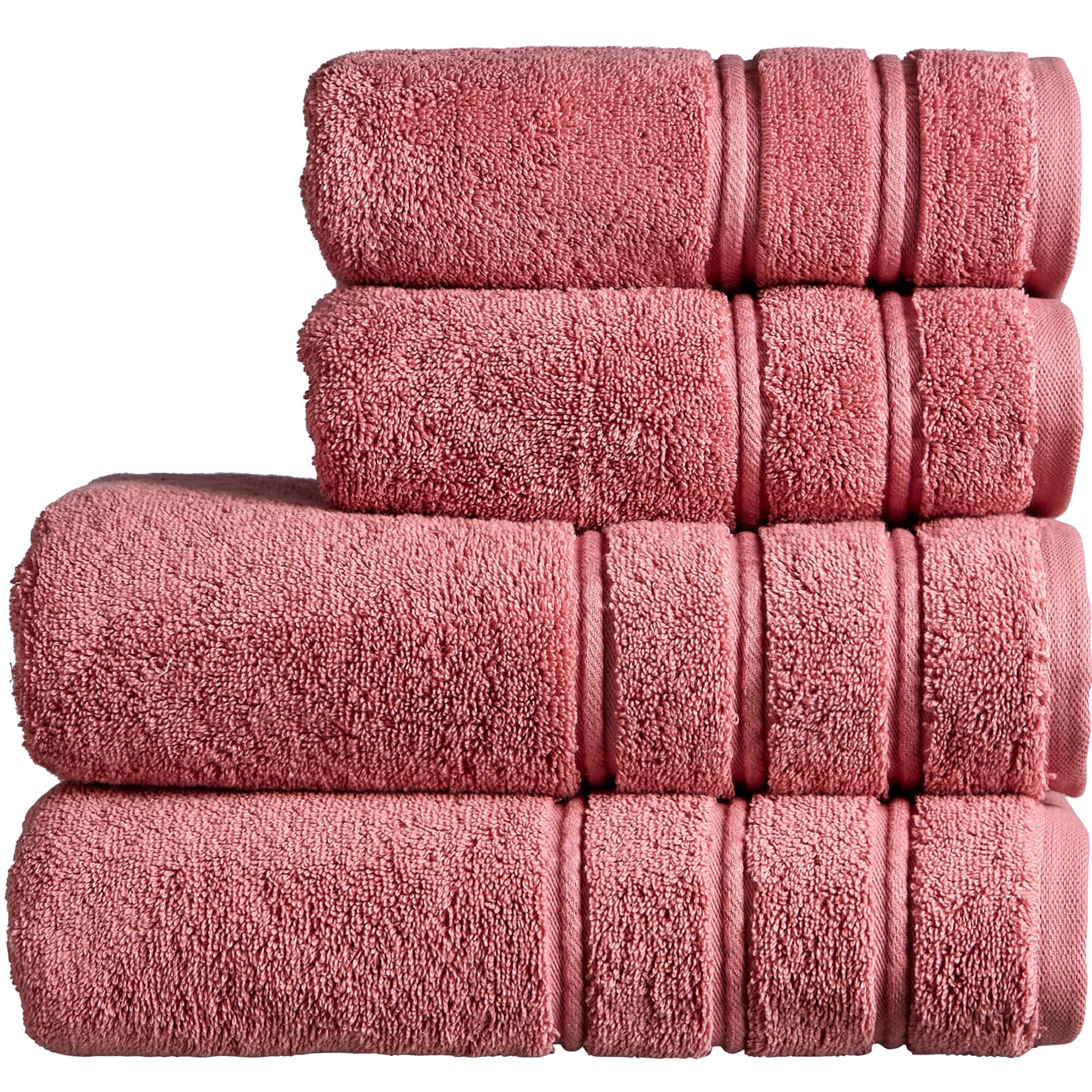 Christy Antalya Large Bath Towels | Set of 4 | 100% Turkish Cotton | 600GSM | So