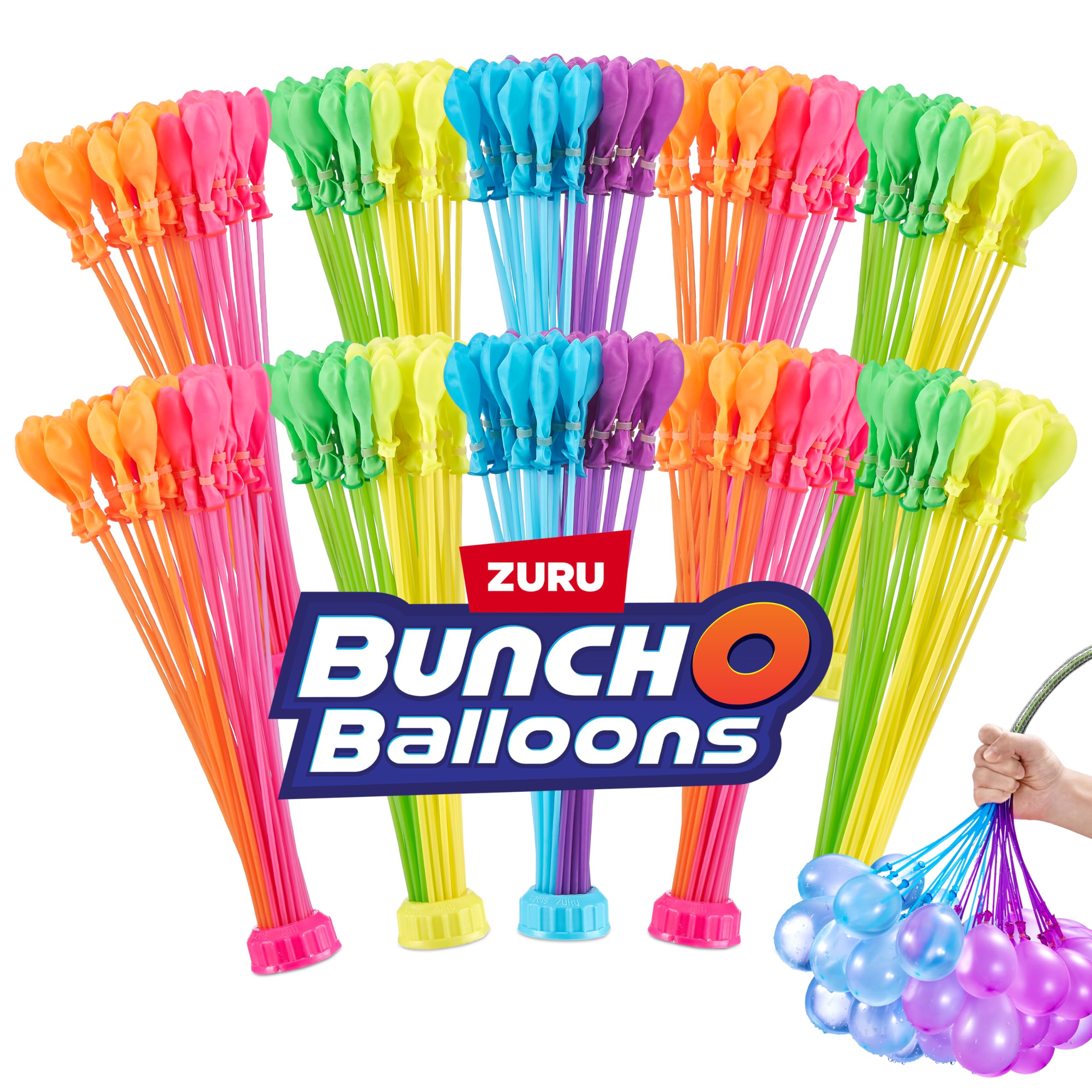 Original Bunch O Balloons Tropical Party 330+ Rapid-Filling Self-Sealing Water B