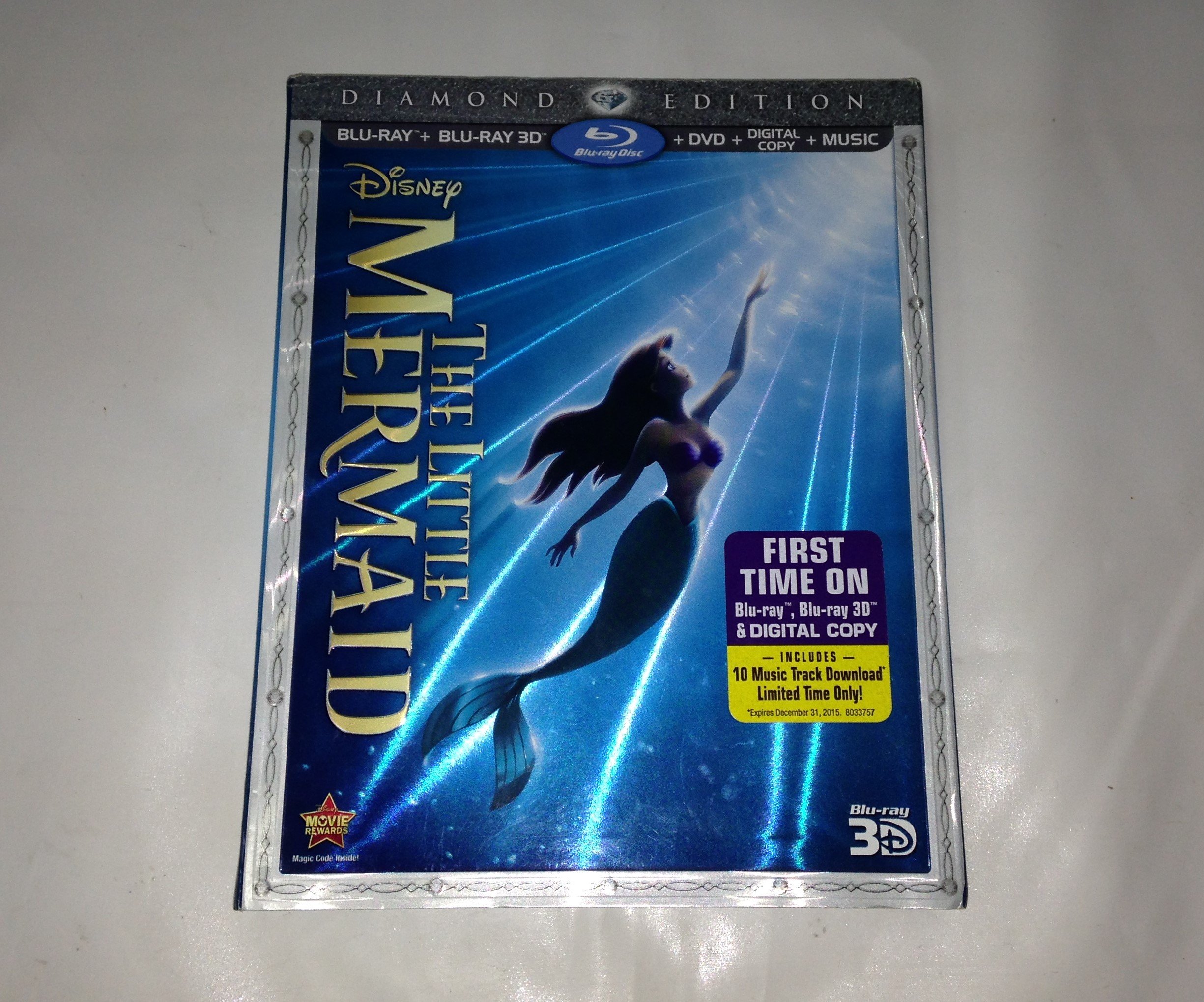 The Little Mermaid - Diamond Edition [Blu-ray 3D + Blu-ray + DVD + Digital Copy 