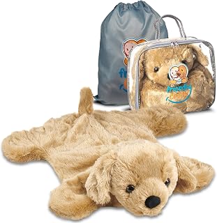 Weighted Stuffed Animals 5lb Lap Pad, Microwavable Sensory Blanket for Kids