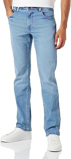 Wrangler - Mens Jeans - Regular Straight Fit - Greensboro - Day Drifter