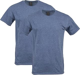Gildan メンズ ソフトスタイル コットン Tシャツ スタイル G64000 2枚パック