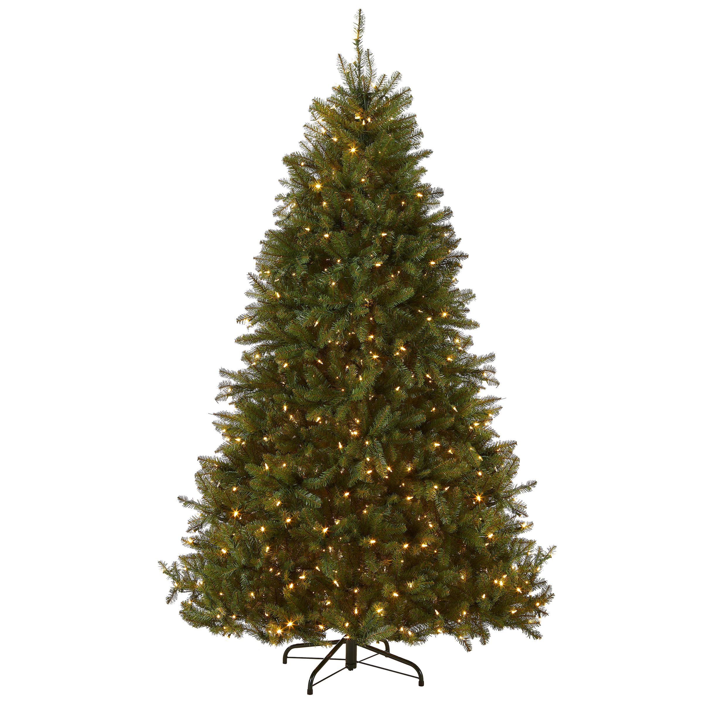 National Tree Company 7.5ft Pre-Lit Dunhill Fir Artificial Christmas Tree | 700 