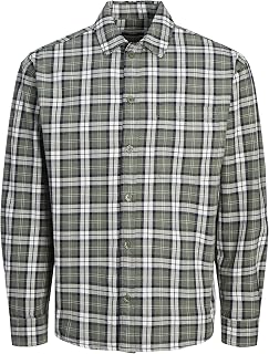 JACK & JONES Jcocollective Zac Overshirt Checked L Men's Long-Sleeved Shirt
