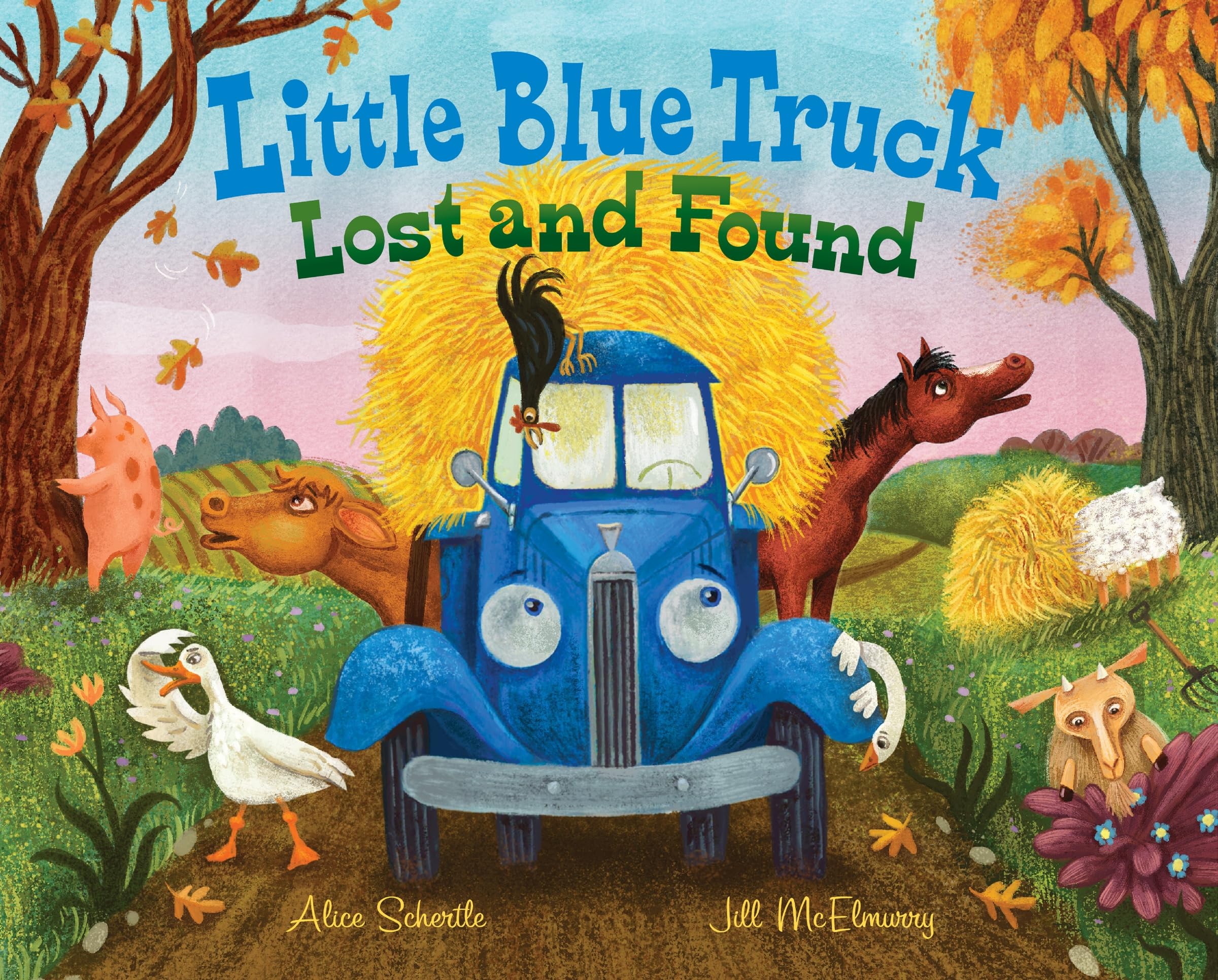 Little Blue Truck Lost and Found: A Rhyming Picture Book about Friendship and a 