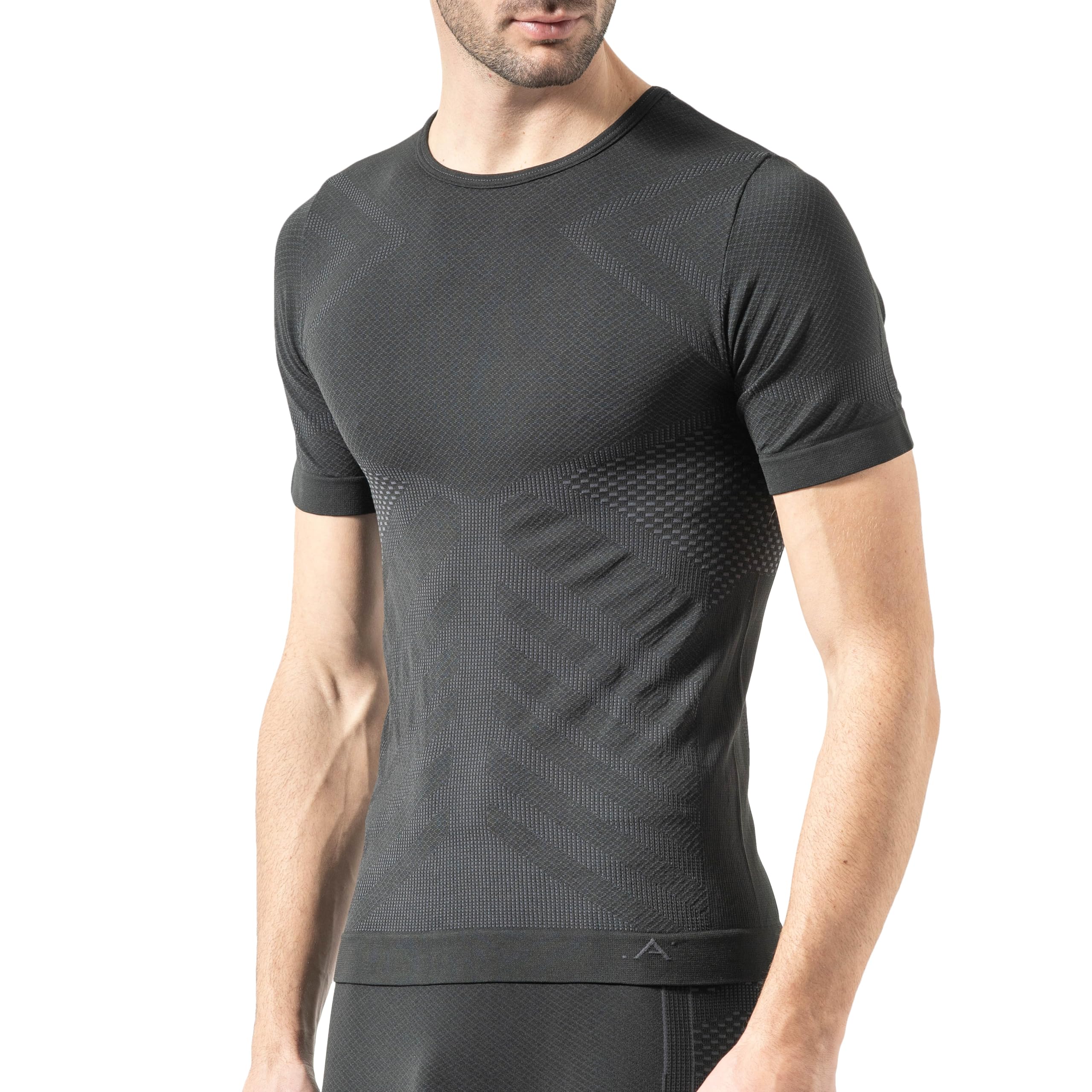 Risalti Energy Men's Thermal Short-Sleeved Jersey – Elastic and Breathable Therm