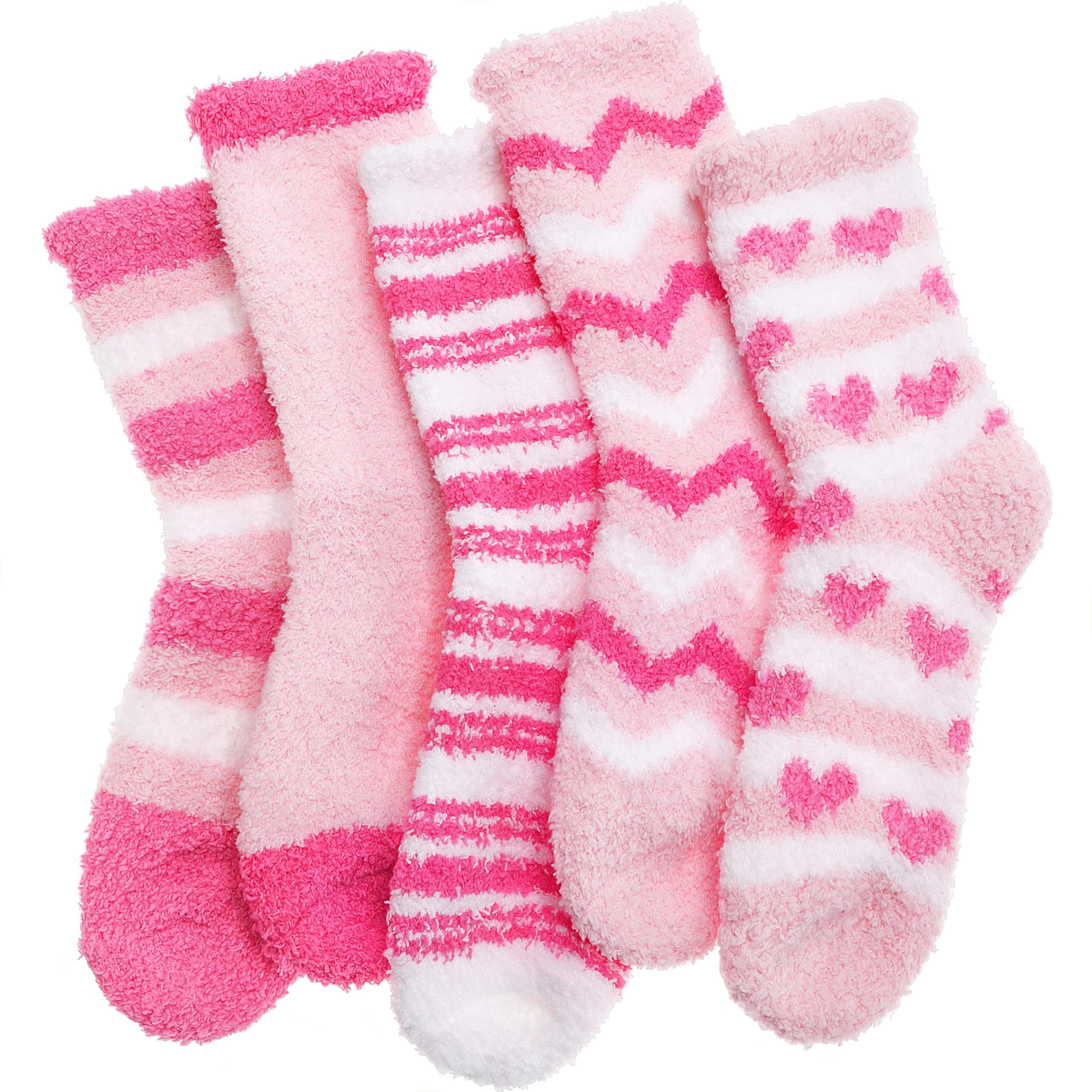 Anlisim Fuzzy Socks for Women, Soft Thick Winter Warm Fleece Slipper Socks