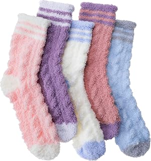 ANTSANG Cuddly Socks for Women Fluffy Winter Socks House Socks Warm for Women Bed Socks Thick Socks